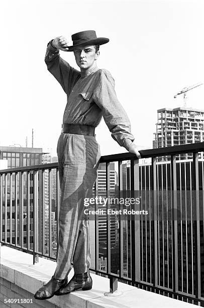 Steve Strange of Visage in New York City on July 18, 1981.