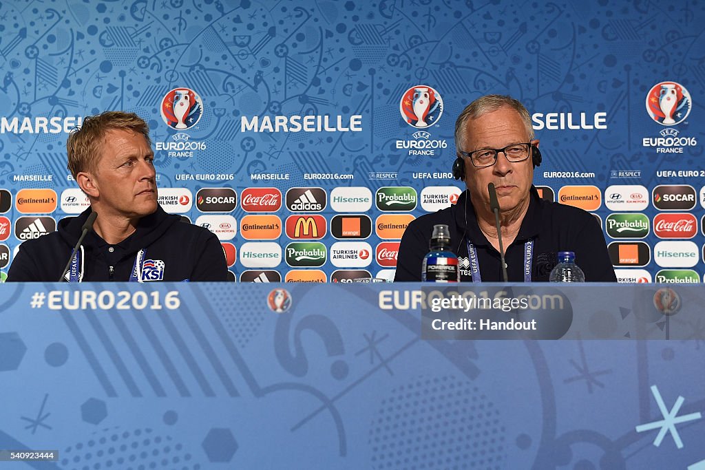 Euro 2016 - Iceland Press Conference