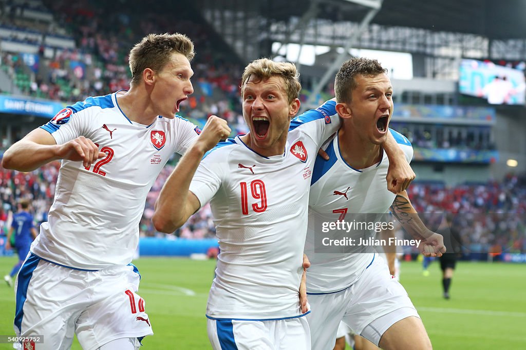 Czech Republic v Croatia - Group D: UEFA Euro 2016