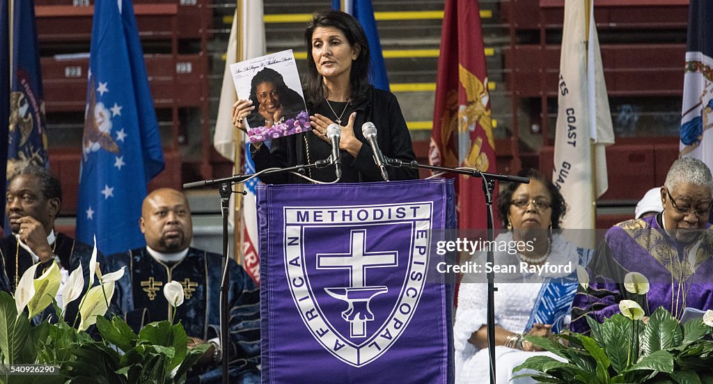 Charleston Marks One Year Anniversary Of Church Shootings