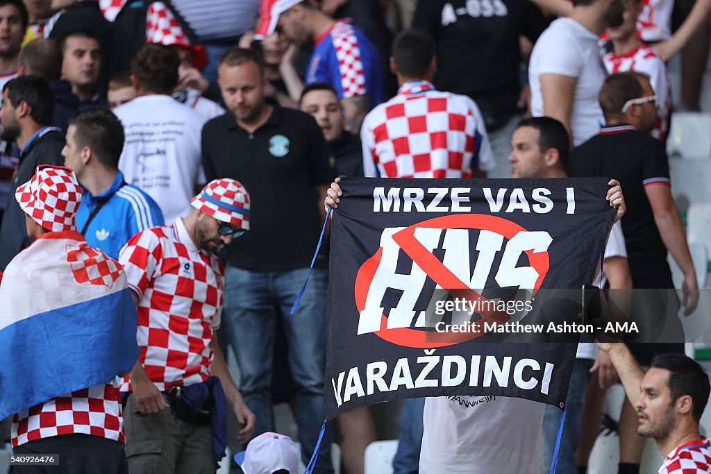 Czech Republic v Croatia - Group D: UEFA Euro 2016