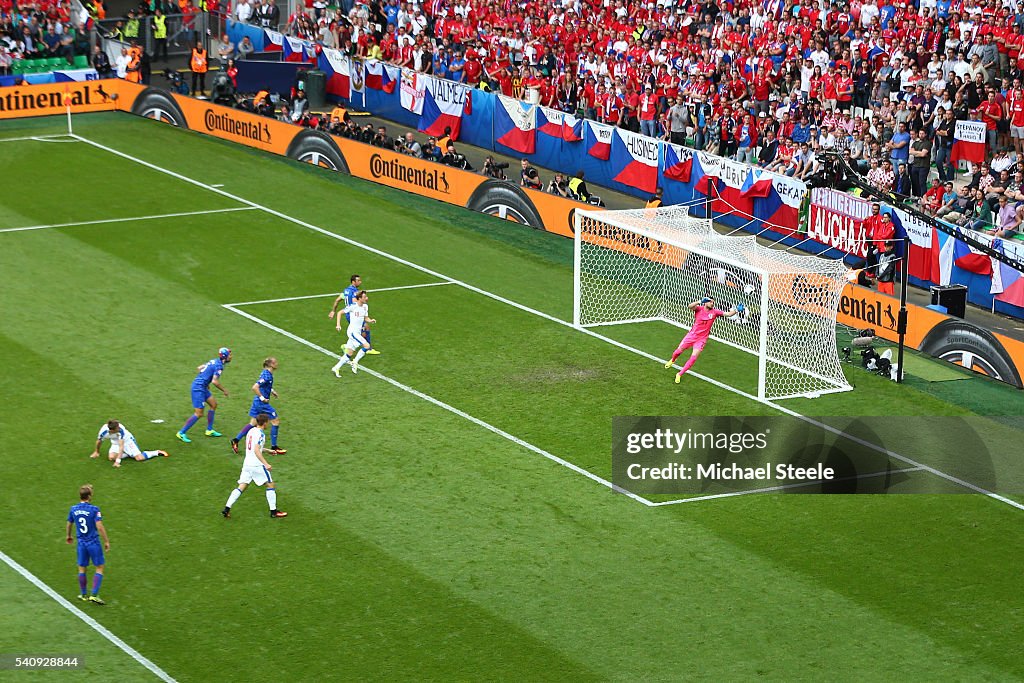 Czech Republic v Croatia - Group D: UEFA Euro 2016