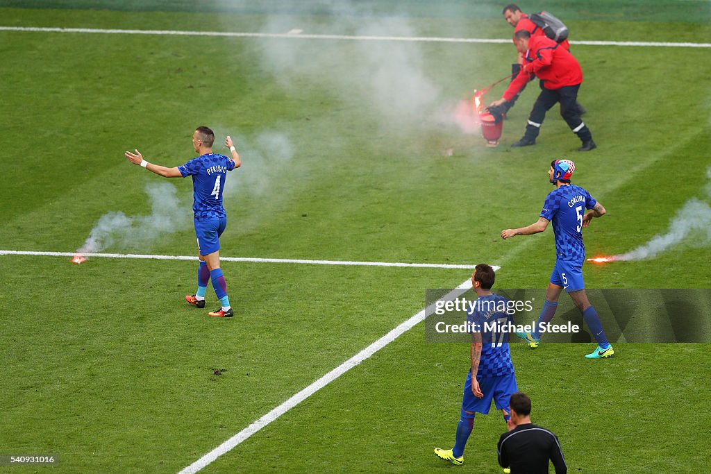Czech Republic v Croatia - Group D: UEFA Euro 2016