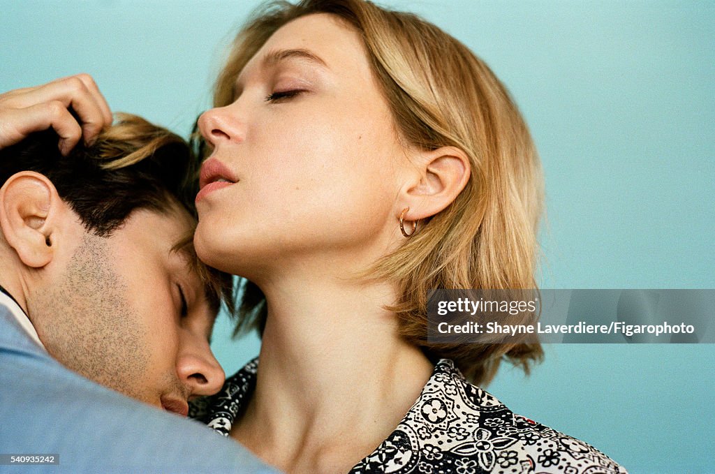 Actress Lea Seydoux and actor Xavier Dolan are photographed for News  Photo - Getty Images