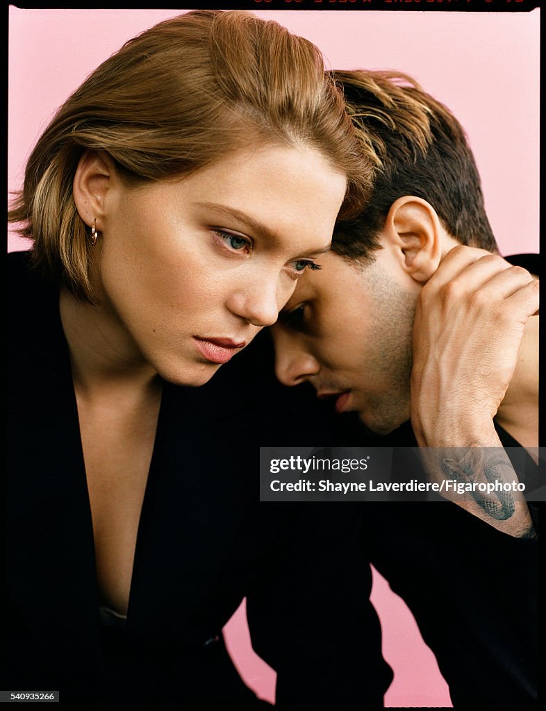 Xavier Dolan and Lea Seydoux, Madame Figaro, May 13, 2016