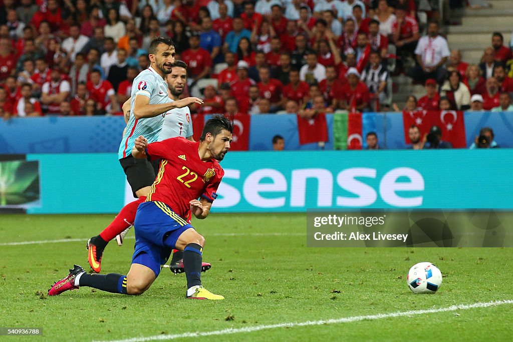 Spain v Turkey - Group D: UEFA Euro 2016