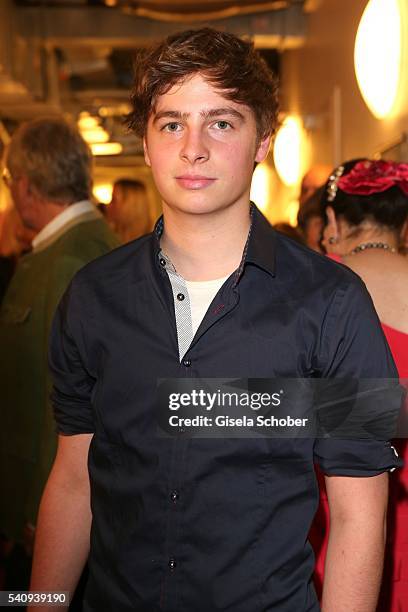 Matti Schmidt-Schaller during the premiere of the film 'Treppe Aufwaerts' at Kino Monopol on June 17, 2016 in Munich, Germany.