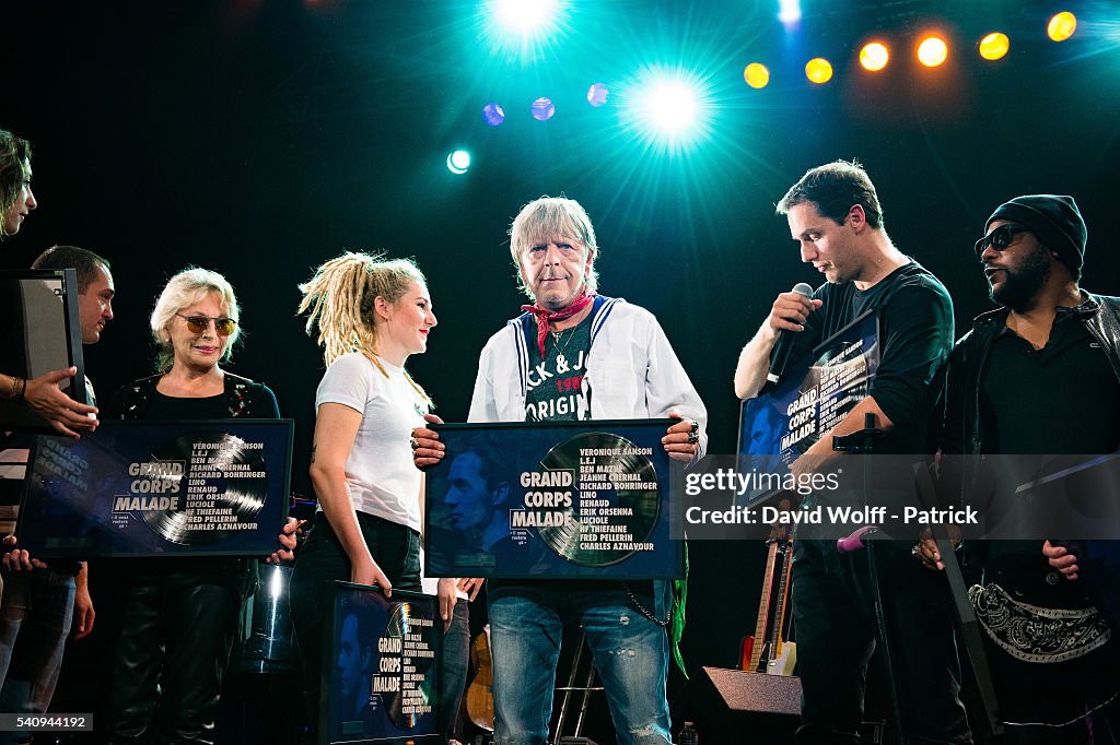 Grand Corps Malade Perform in Concert in Paris