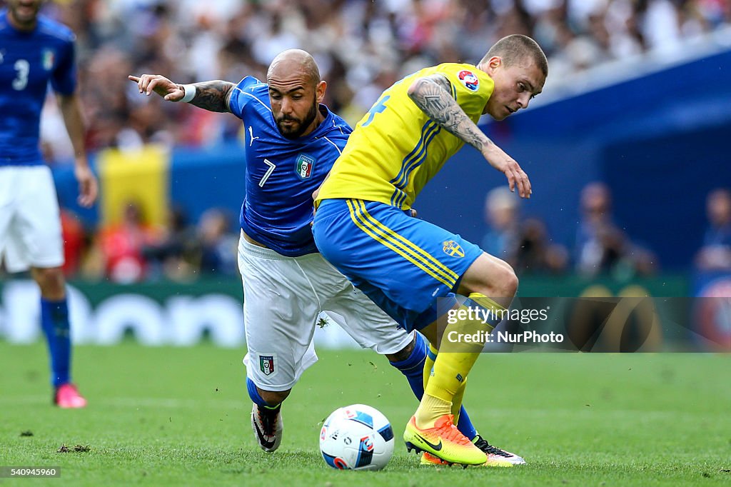 Italy v Sweden - Group E: UEFA Euro 2016