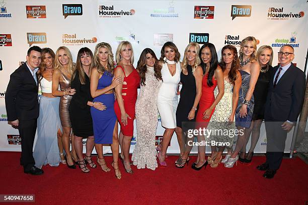 The Real Housewives of Orange County" Season 11 Premiere Party in Los Angeles on June 16, 2016 -- Pictured: Alex Baskin, Executive Producer, The Real...