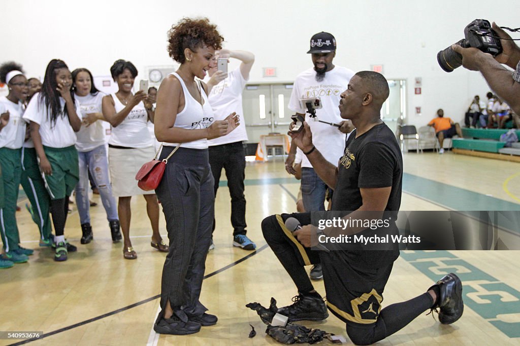 Dwyane Wade Sr. Hosts 500 kids at Camp RED for Fifth Annual ProPops Father's Day Weekend