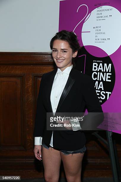 Addison Timlin attends the premiere of Little Sister during BAMcinemaFest 2016 at BAM Rose Cinemas on June 17, 2016 in New York City.