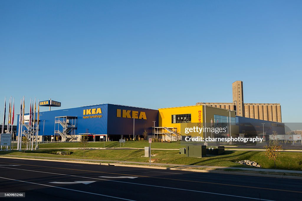 Newly built St. Louis, Missouri Ikea store