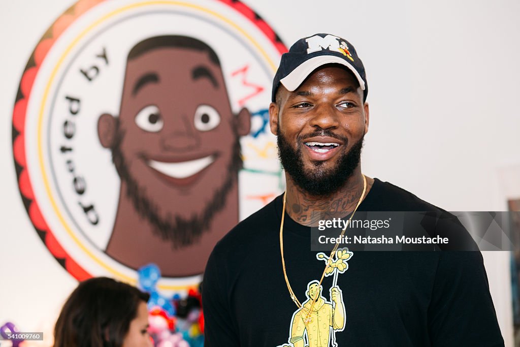 Martellus Bennett/ Hey AJ Imagination Lounge Pop Up