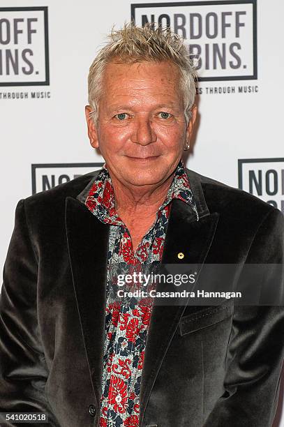 Iva Davies arrives ahead of the Art of Music 2016 at Art Gallery Of NSW on June 18, 2016 in Sydney, Australia.
