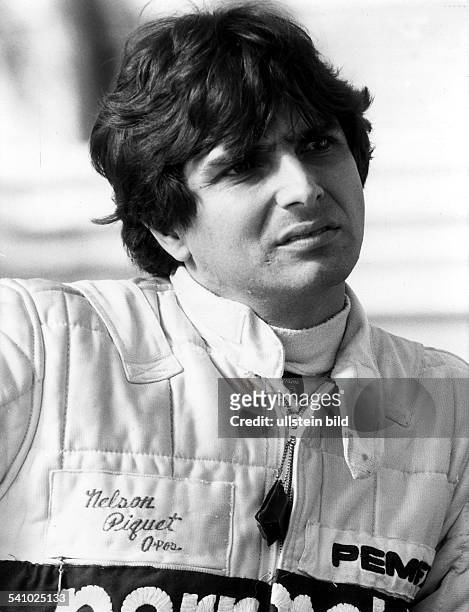 Autorennfahrer, BrasilienPorträt- 1978