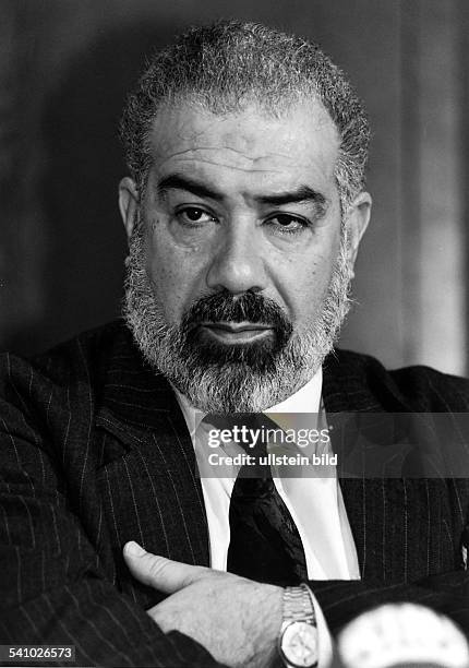 Präsident der Algerischen Oppositions-partei 'Islamische Gesellschaft' Hamas- 1994