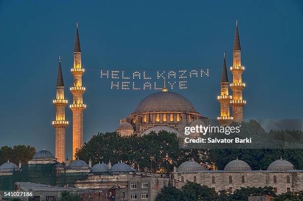 the suleymaniye mosque - beyazıt tower stock pictures, royalty-free photos & images