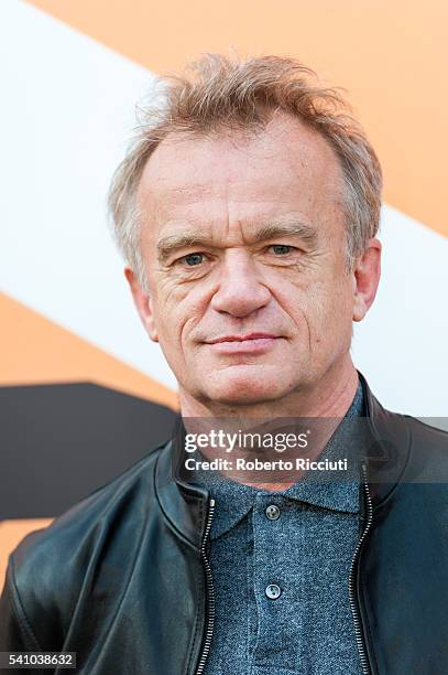 Dominique Pinon attends a photocall for the retrospective screening of "Betty Blue" at the 70th edition of the Edinburgh International Film Festival...
