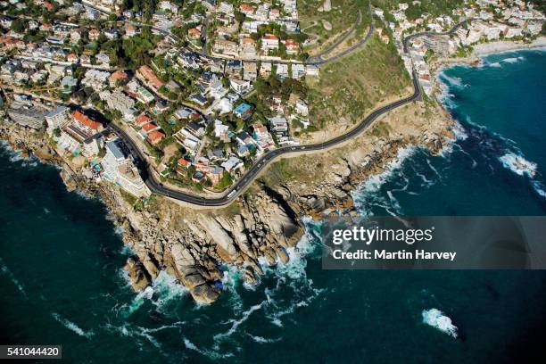 aerial view of bantry bay - atlantic ocean stock pictures, royalty-free photos & images
