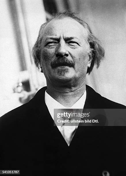 Paderewski, Ignacy *18.11.1860-+Pianist, Komponist, Politiker, Polen- Portrait- undatiert