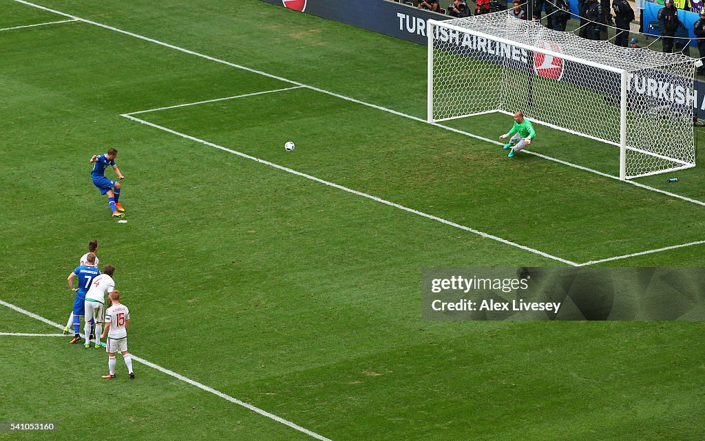 Iceland v Hungary - Group F: UEFA Euro 2016