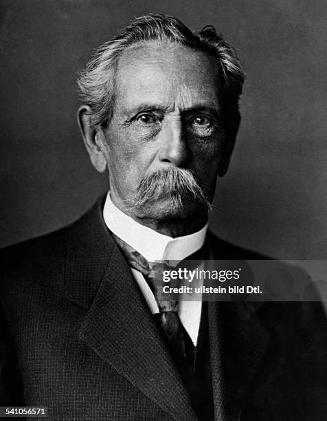 Carl Friedrich Benz*25.11.1844-+Ingenieur, Automobilkonstrukteur, Unternehmer, DPortrait- ohne Datum