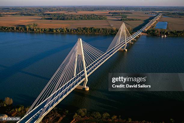 natcher bridge - ohio river stock-fotos und bilder