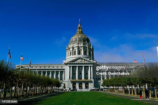 san francisco city hall - san francisco city hall stock pictures, royalty-free photos & images