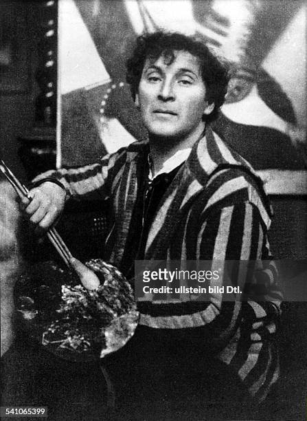 Marc Chagall *07.07.1887-+Maler, Frankreich- Portrait- 1925
