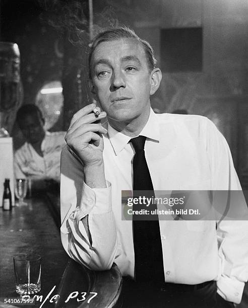 Guinness, Sir Alec *02.04..2000+Schauspieler, GB- in dem Film 'Unser Mann in Havanna',Regie: Carol Reed, GB- 1959