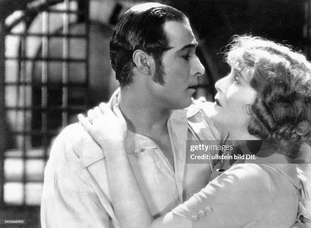Rudolph Valentino, Schauspieler, USA - mit Vilma Banky
