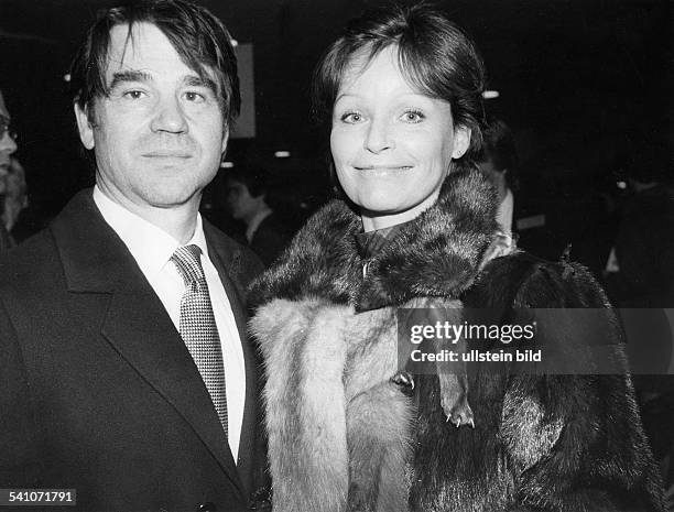 Domroese, Angelica *-Schauspielerin, D - mit Ehemann Hilmar Thate- 1980