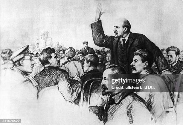 Lenin Shouting 1,306 V I Lenin Stock Photos, High-Res Pictures, and Images - Getty Images