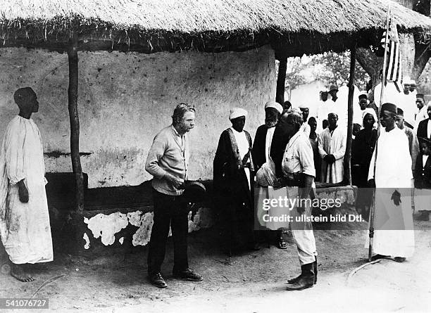 Stanley, Henry Morton*1841-1904+Journalist, Forschungsreisender, GB- Treffen mit dem in Ostafrika verschollen geglaubten Livingstone, 1871