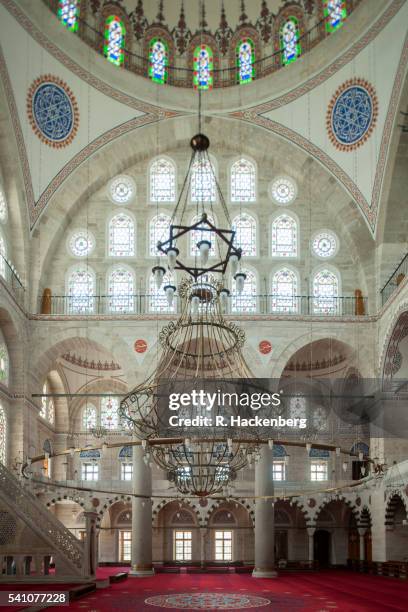 mihrimah sultan mosque - mosque stock pictures, royalty-free photos & images