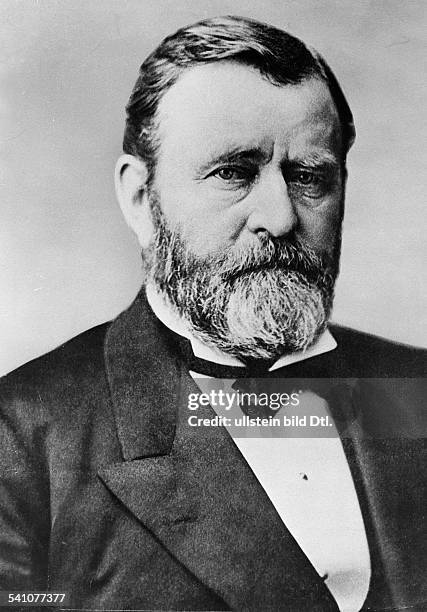 Grant, Ulysses Simpson General und Politiker, USA18. Präsident 1869-1877Porträt- undatiert- frühe Fotografie
