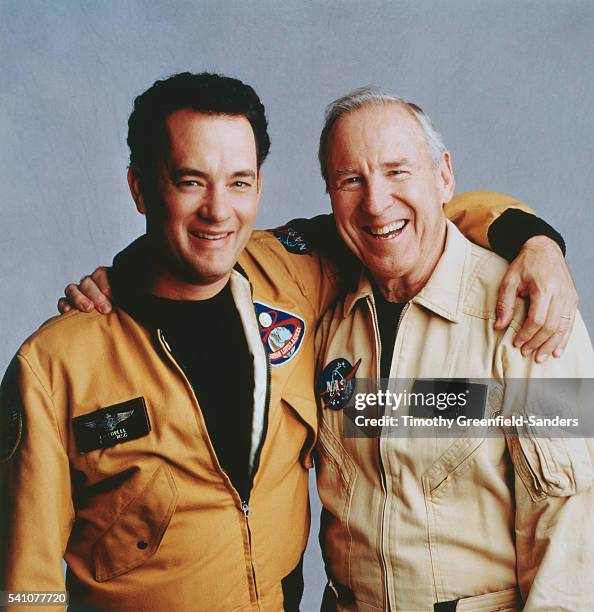 Tom Hanks and Jim Lovell