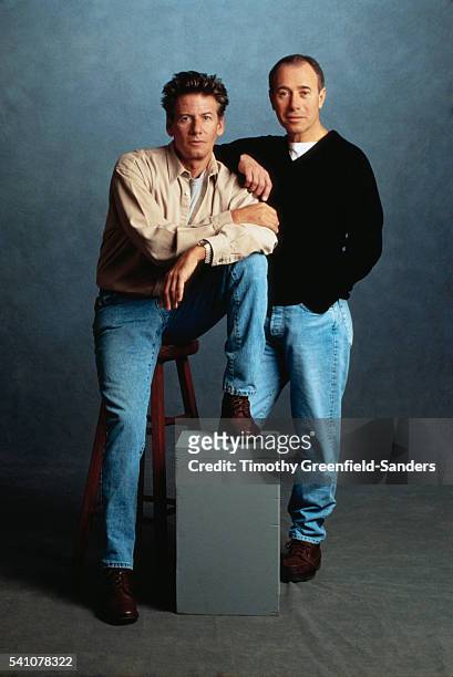 Calvin Klein and David Geffen