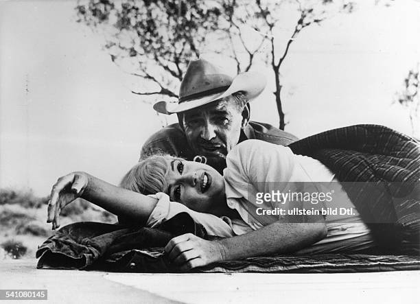 Schauspielerin; USAmit Clark Gable in dem Film'Nicht gesellschaftsfähig'- 1961only-for-editorial-use