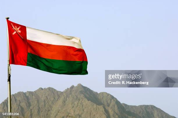 sultanate of oman - omani flag stock pictures, royalty-free photos & images