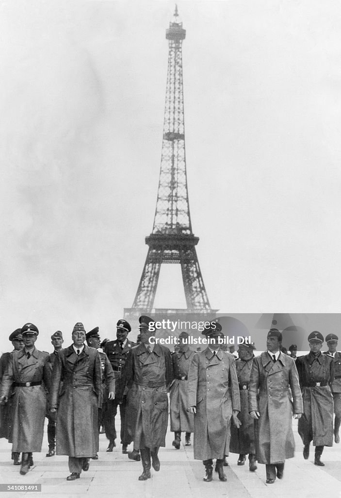 Hitler In Paris