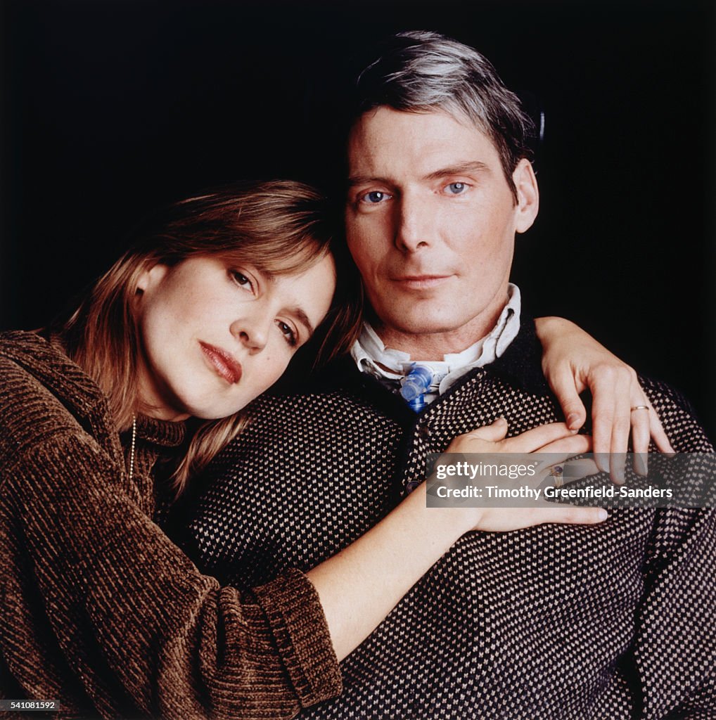 Christopher and Dana Reeve, Life, January 1996