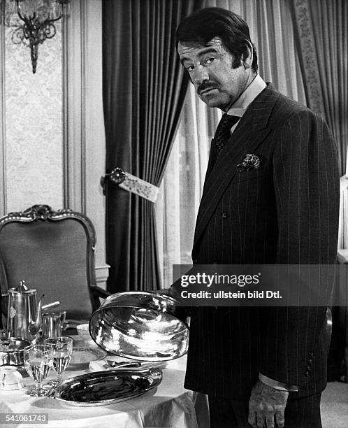 Matthau, Walter *01.10..2000+Schauspieler, USA- in dem Film 'Hotelgefluester'- 1971