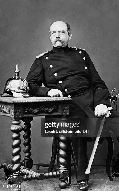 Bismarck, Otto von *1815-1898+Politician, Germany1862 - 1890 Minister President of Prussia1871 - 1890 Reich Chancellorportrait around 1890
