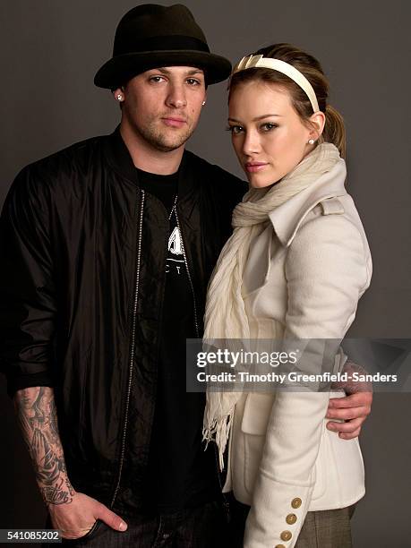 Hilary Duff and Joel Madden