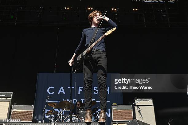 Van McCann of Catfish and the Bottlemen performs onstage at Firefly Music Festival on June 18, 2016 in Dover, Delaware.