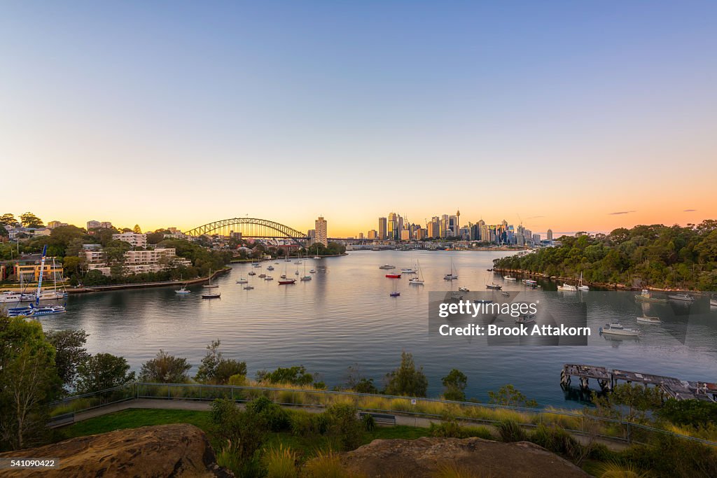 Sydney Sunrise at Waverton.