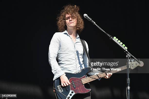 Recording artist Benjamin Blakeway of Catfish and the Bottlemen perform onstage at Firefly Music Festival on June 18, 2016 in Dover, Delaware.