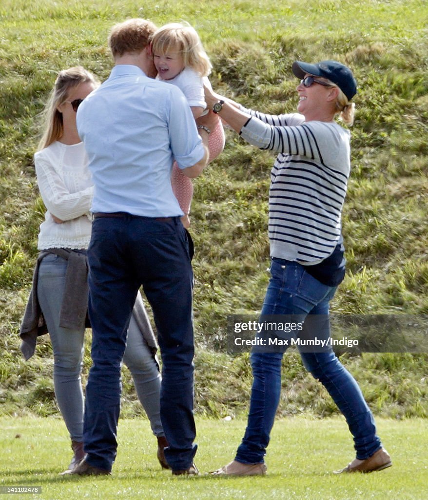 Prince William Takes Part In The Maserati Royal Charity Polo Trophy